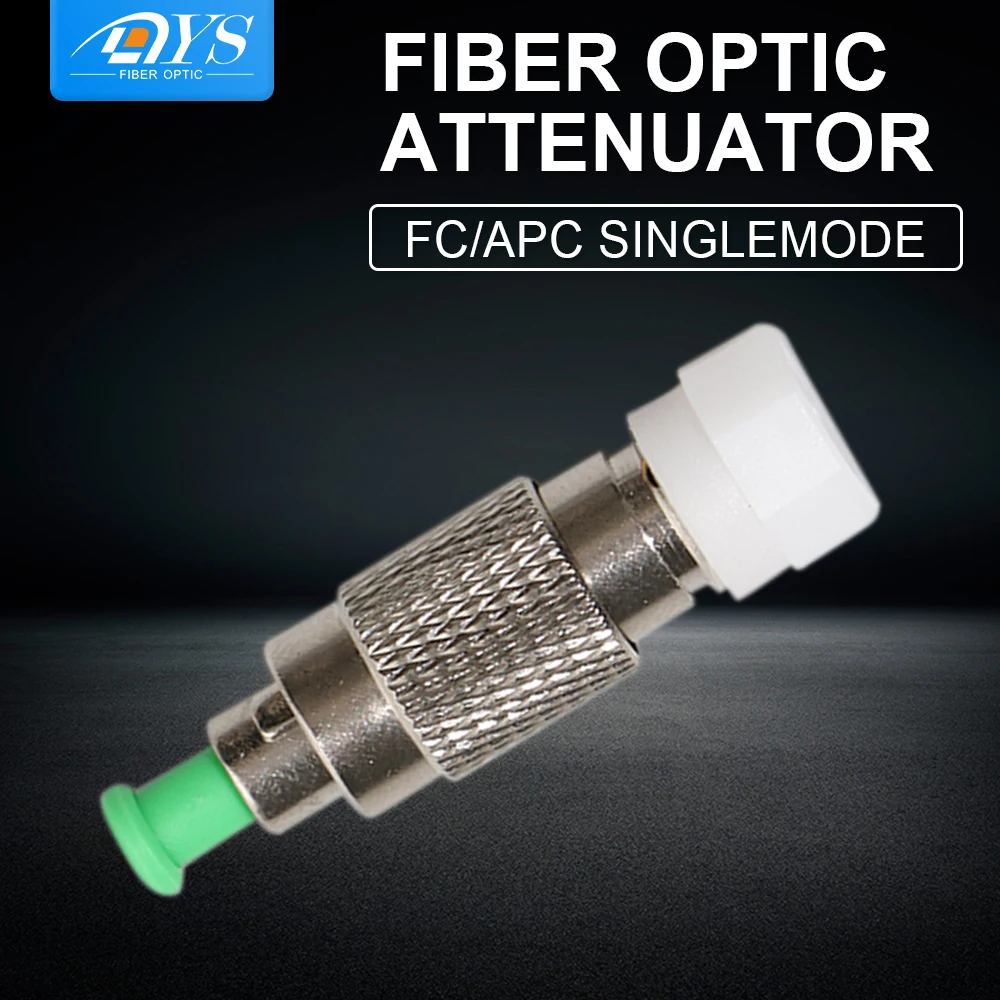 10pcs FC APC Female To Male Fiber Optic Attenuator FTTH Simplex Singlemode Attenuator Metal Type
10pcs FC APC Female To Male Fiber Optic Attenuator FTTH Simplex Singlemode Attenuator Metal Type