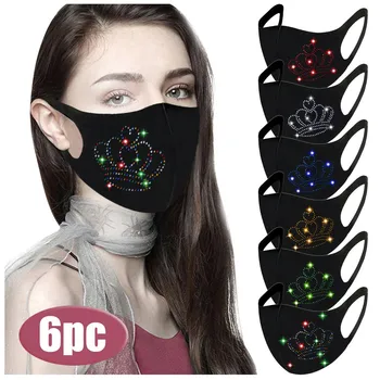 6pcs Fashionable Christmas Print Dustproof Ice Silk Mask Reusable Colorful Fabric Face Turban Stylish Fashionable Washable Mask
6pcs Fashionable Christmas Print Dustproof Ice Silk Mask Reusable Colorful Fabric Face Turban Stylish Fashionable Washable Mask