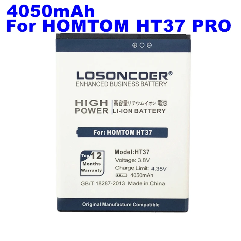 LOSONCOER 4000mAh HT37 High Capacity Battery For HOMTOM HT37Pro HT37 HT37 Pro Phone Batteries~In Stock
LOSONCOER 4000mAh HT37 High Capacity Battery For HOMTOM HT37Pro HT37 HT37 Pro Phone Batteries~In Stock
