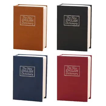 English Dictionary Shape Cash Money Saving Box Safe Book Coin Piggy Bank with Key Lock Hidden Secret Security
English Dictionary Shape Cash Money Saving Box Safe Book Coin Piggy Bank with Key Lock Hidden Secret Security