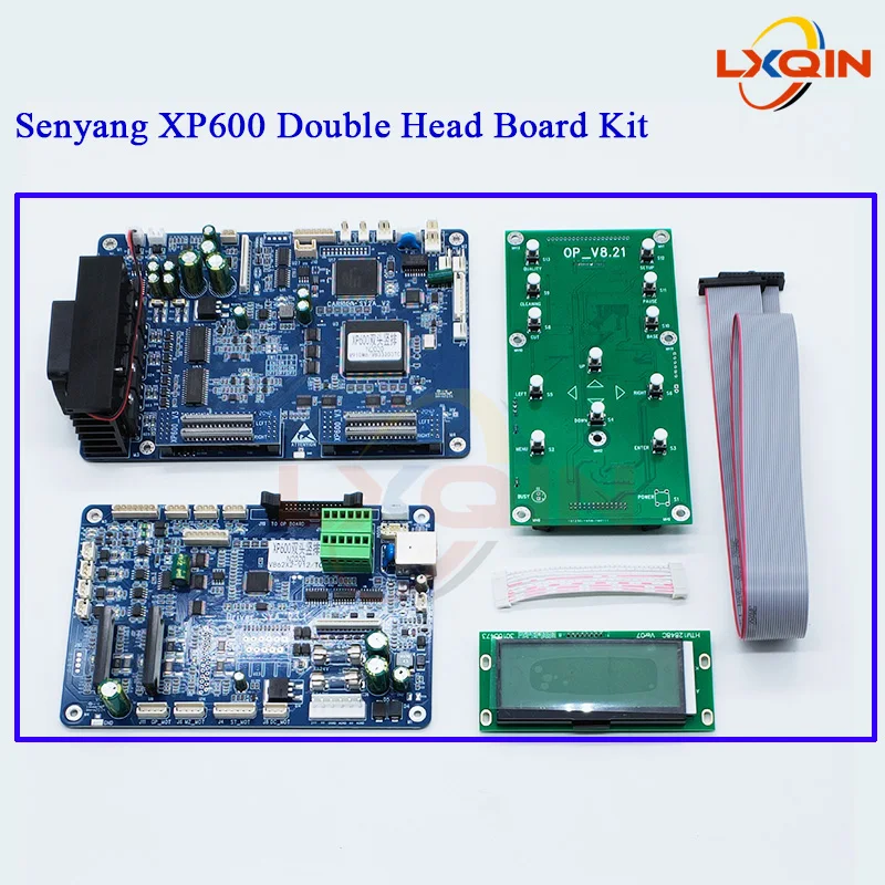 

LXQIN Senyang Board Kit for XP600/DX5/DX7/4720/I3200 Double Head Board Kit Carriage/Main plates Sunyang Upgrade Kit