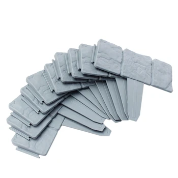 Grey Garden Fence Edging Cobbled Stone Effect Plastic Lawn Edging Plant Border Decorations Flower Bed Border
Grey Garden Fence Edging Cobbled Stone Effect Plastic Lawn Edging Plant Border Decorations Flower Bed Border