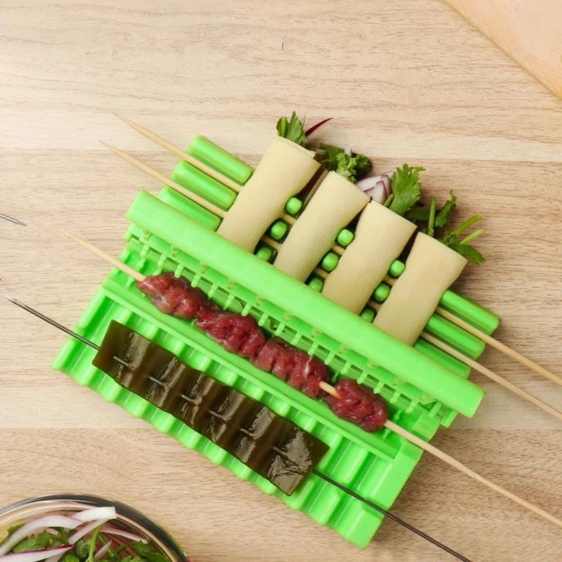 kitchen Barbecue Stringer Skewers Kebab Maker Box Machine Meat Vegetable String Grill Barbecue Kichen Accessories BBQ Gadget
kitchen Barbecue Stringer Skewers Kebab Maker Box Machine Meat Vegetable String Grill Barbecue Kichen Accessories BBQ Gadget