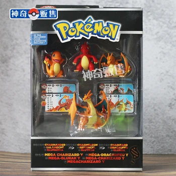 Genuine TOMY Mega Charmander Evolution Set Pokemon Charmeleon Charizard Model Set Gift Box Toy
Genuine TOMY Mega Charmander Evolution Set Pokemon Charmeleon Charizard Model Set Gift Box Toy