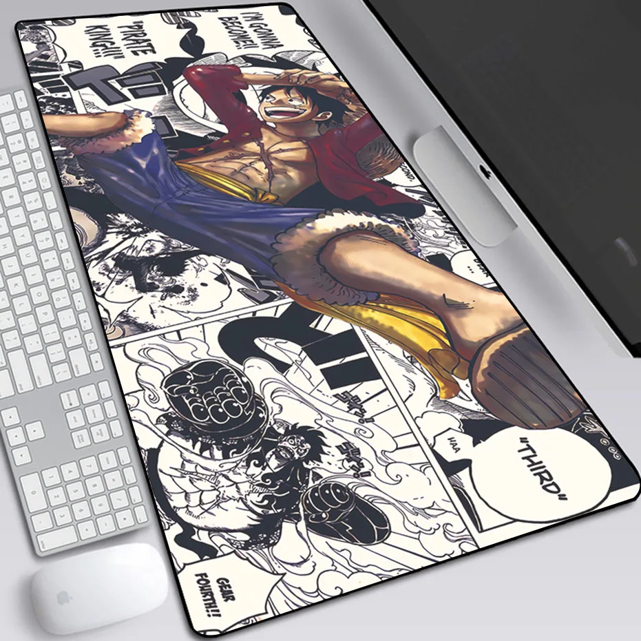 One Piece Gaming Mouse Pad Large Cartoon Anime Rubber Mouse Pad Keyboard Computer Mat PC Mousepad with Lock Edge Game Pad Mouse
One Piece Gaming Mouse Pad Large Cartoon Anime Rubber Mouse Pad Keyboard Computer Mat PC Mousepad with Lock Edge Game Pad Mouse