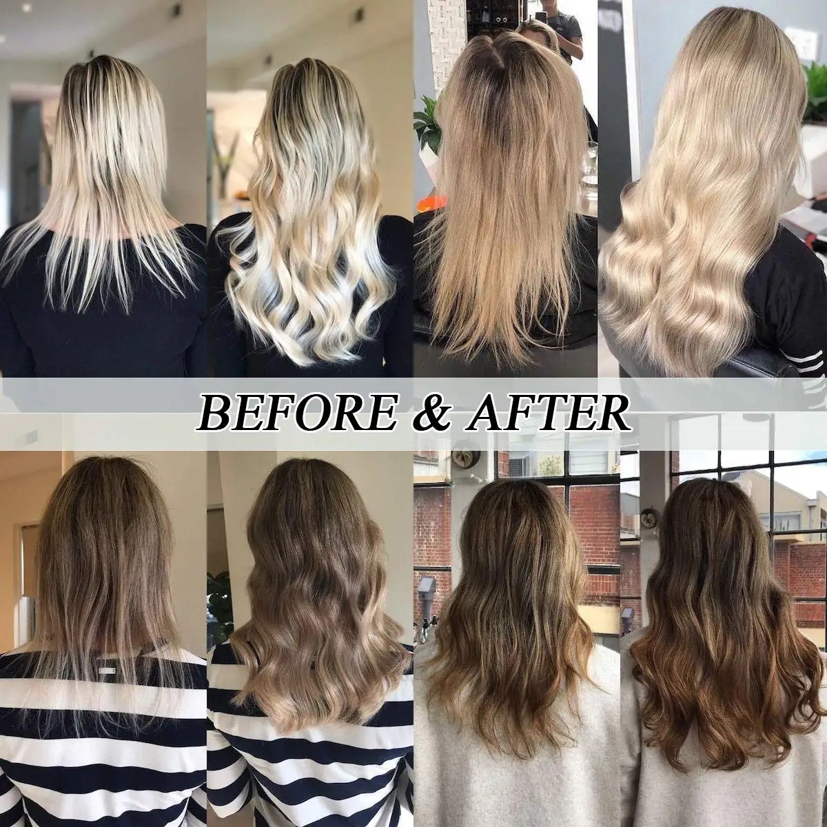 Halo Hair Extensions Before And After