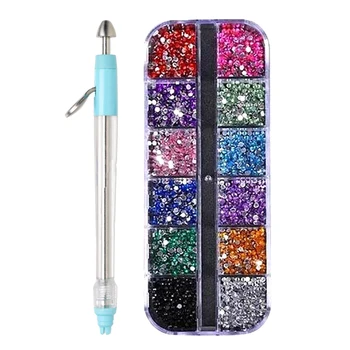 Portable Manual Point Drill Pen Embroidery Tool Phone Case Decoration Rhinestone Multi-Purpose Nail Art Diamond Painting
Portable Manual Point Drill Pen Embroidery Tool Phone Case Decoration Rhinestone Multi-Purpose Nail Art Diamond Painting