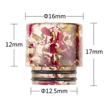 Vapesoon 810 Drip Tip for 810 Thread RTA RDTA Atomizer drip tip 810 real flower resin Mouthpiece
Vapesoon 810 Drip Tip for 810 Thread RTA RDTA Atomizer drip tip 810 real flower resin Mouthpiece