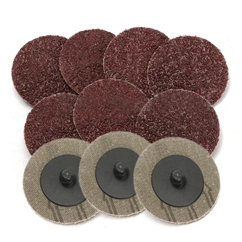 Top-10Pcs 36 Grit 2 inch Roll Lock Sanding Discs Type R Roloc Sander Abrasive For Rotary
Top-10Pcs 36 Grit 2 inch Roll Lock Sanding Discs Type R Roloc Sander Abrasive For Rotary