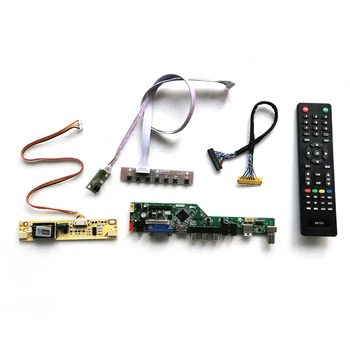 Fit B154EW03/B154EW07/LP154WX3 VGA+HDMI+Audio+USB LVDS 30-Pin notebook PC 1280*800 2-CCFL 15.4" LCD screen controller board kit
Fit B154EW03/B154EW07/LP154WX3 VGA+HDMI+Audio+USB LVDS 30-Pin notebook PC 1280*800 2-CCFL 15.4" LCD screen controller board kit