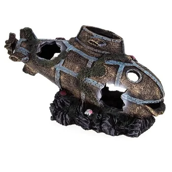 PRIME decoration for the aquarium sunken submarine plastic, 30 x 12 x 18 cm, PRIME
PRIME decoration for the aquarium sunken submarine plastic, 30 x 12 x 18 cm, PRIME