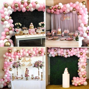 117pcs Pink White Gold Latex Balloons Pack for Girl Baby Shower Bachelorette Birthday Party Decorations Balloon Garland Arch Kit 
117pcs Pink White Gold Latex Balloons Pack for Girl Baby Shower Bachelorette Birthday Party Decorations Balloon Garland Arch Kit