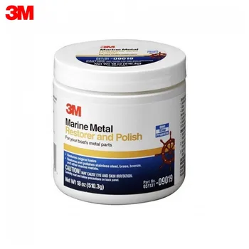 Metal Polish 3M 09019 Home Garden Household Merchandise Cleaning Chemicals Polishing paste for Marine metal, 500ml.
Metal Polish 3M 09019 Home Garden Household Merchandise Cleaning Chemicals Polishing paste for Marine metal, 500ml.