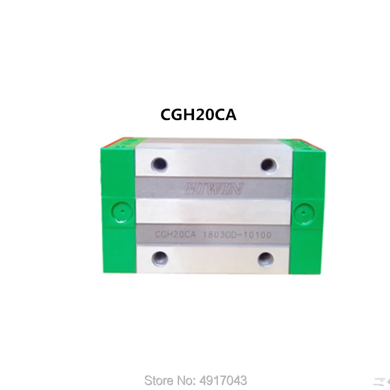 100% original HIWIN 2pcs CGR20 550 mm Linear Guide rail + 4pcs CGH20CA HIWIN Carriage