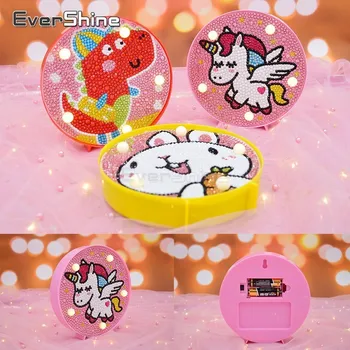 EverShine Diamond Painting Cross Stitch Full Drill LED Light Diamond Embroidery Full Display Cartoon Rhinestone Box Crafts Gift
EverShine Diamond Painting Cross Stitch Full Drill LED Light Diamond Embroidery Full Display Cartoon Rhinestone Box Crafts Gift