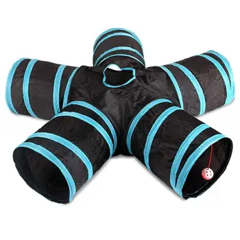 Foldable 5 Holes Pet Cat Tunnel Toys Pets Animals Kitten Rabbit Play Tube Training Toy for Cat Rabbit Animal Play Tunnel Cat Toy
Foldable 5 Holes Pet Cat Tunnel Toys Pets Animals Kitten Rabbit Play Tube Training Toy for Cat Rabbit Animal Play Tunnel Cat Toy