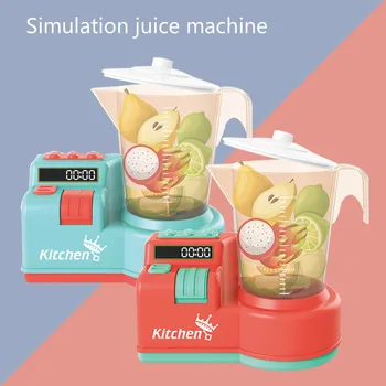 Children's Kitchen Simulation Home Appliance Juice Machine Can Add Water Electric Light Rotating Home Appliances Play House Toys
Children's Kitchen Simulation Home Appliance Juice Machine Can Add Water Electric Light Rotating Home Appliances Play House Toys