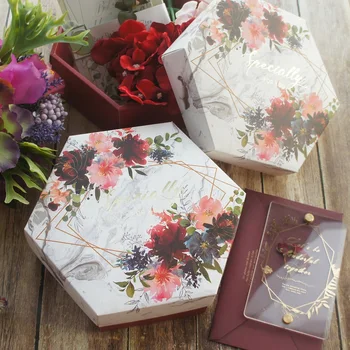 5pcs Dark Red Flower Garland Especially for You Paper Box As Macaron Chocolate Wedding Christmas Birthday Party Gifts Packaging
5pcs Dark Red Flower Garland Especially for You Paper Box As Macaron Chocolate Wedding Christmas Birthday Party Gifts Packaging