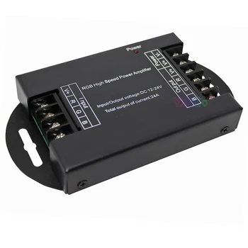 Led RGB Amplifier 24A 3 Channel High Speed Power Output 288W Led Amplifier Amplify RGB Led Strip Repeater Controller DC12-24V
Led RGB Amplifier 24A 3 Channel High Speed Power Output 288W Led Amplifier Amplify RGB Led Strip Repeater Controller DC12-24V