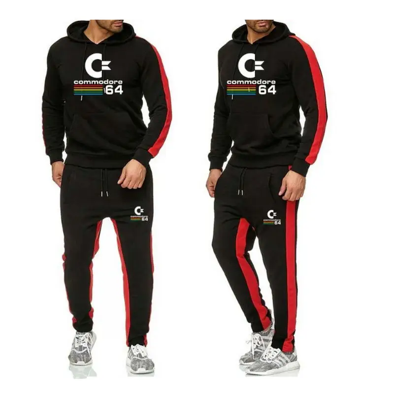 2 Pieces Sets Tracksuit Men New Brand Autumn Winter Hooded Sweatshirt +Drawstring Pants Male Stripe Patchwork Hoodies Bigsweety
2 Pieces Sets Tracksuit Men New Brand Autumn Winter Hooded Sweatshirt +Drawstring Pants Male Stripe Patchwork Hoodies Bigsweety