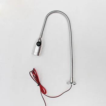 3W DC12V 24V LED CNC Machine Tool Light Flexible L40cm Gooseneck Led Workshop Working Lamp Silver Black Magnetic Industrial Lamp
3W DC12V 24V LED CNC Machine Tool Light Flexible L40cm Gooseneck Led Workshop Working Lamp Silver Black Magnetic Industrial Lamp