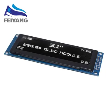 Real OLED Display 3.12" 256*64 25664 Dots Graphic LCD Module Display Screen LCM Screen SSD1322 Controller Support SPI
Real OLED Display 3.12" 256*64 25664 Dots Graphic LCD Module Display Screen LCM Screen SSD1322 Controller Support SPI