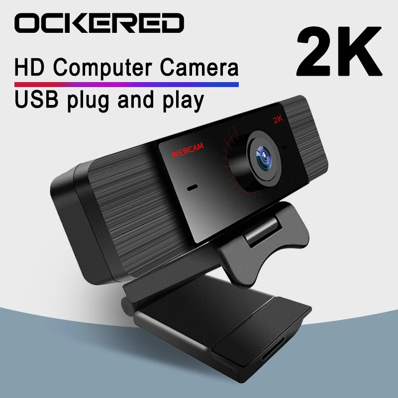 HD 2K Webcam 1080P Computer Web Camera with Microphone Rotatable PC Cameras for Live Broadcast Video Calling Conference Work
HD 2K Webcam 1080P Computer Web Camera with Microphone Rotatable PC Cameras for Live Broadcast Video Calling Conference Work