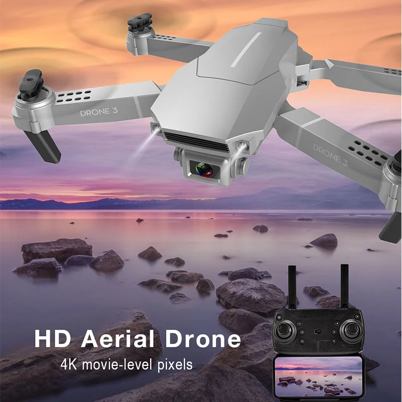 Drone Camera HD Wide Angle 4K 1080P WIFI FPV Optical Flow Dual Height Preservation Video Live Recording F98 Quadcopter
Drone Camera HD Wide Angle 4K 1080P WIFI FPV Optical Flow Dual Height Preservation Video Live Recording F98 Quadcopter