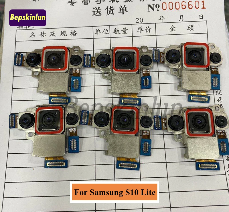 BEPSKINLUN Original Back Rear Camera Module For Samsung Galaxy S10 Lite G770F Main Camera Flex Cable Replacement Part
BEPSKINLUN Original Back Rear Camera Module For Samsung Galaxy S10 Lite G770F Main Camera Flex Cable Replacement Part
