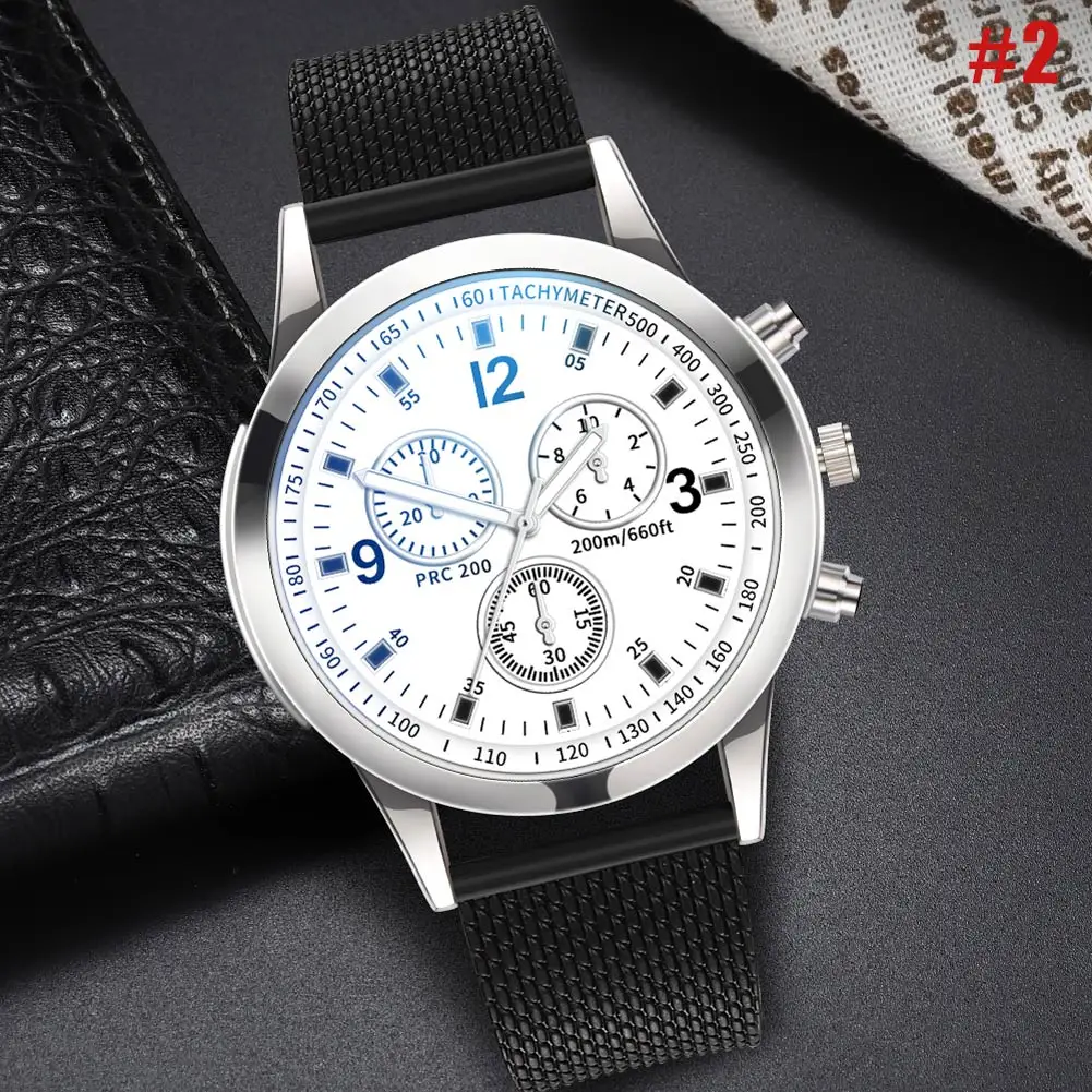Men's Wristwatch Quartz Watch Silicone Band Casual Sports Round Dial Wristwatch Gifts LXH
Men's Wristwatch Quartz Watch Silicone Band Casual Sports Round Dial Wristwatch Gifts LXH