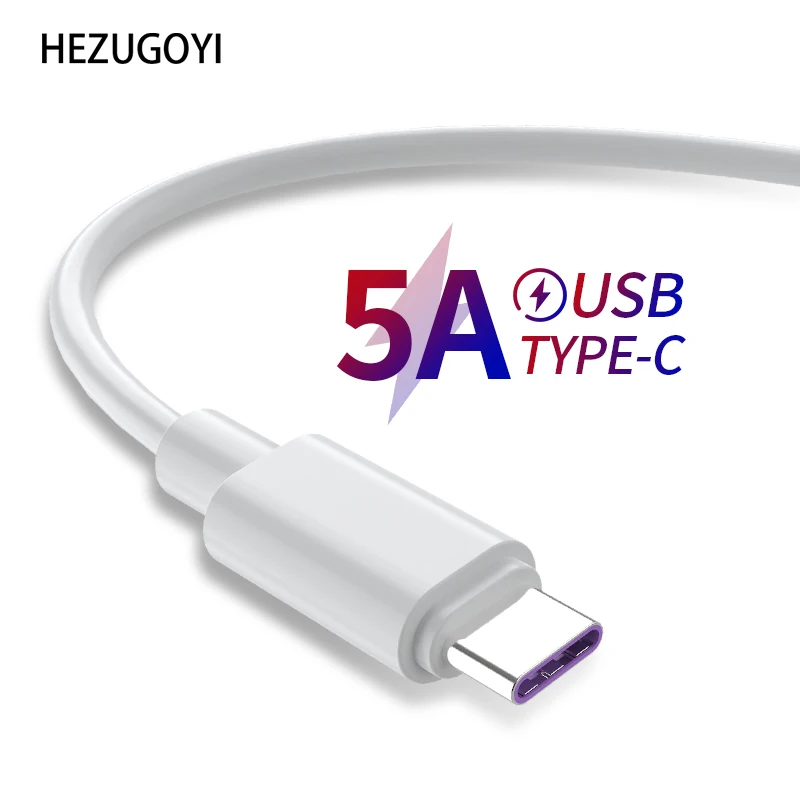 5A USB Type C Cable For Samsung Huawei Xiaomi 9 Fast Charge Type-C Mobile Phone Charging Wire USB C Cable Supercharge Cord White
5A USB Type C Cable For Samsung Huawei Xiaomi 9 Fast Charge Type-C Mobile Phone Charging Wire USB C Cable Supercharge Cord White