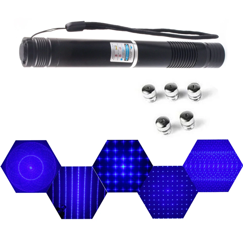 heat! High power! The most powerful military blue laser pointer hunting burning flashlight burning matches / paper / smoke
heat! High power! The most powerful military blue laser pointer hunting burning flashlight burning matches / paper / smoke
