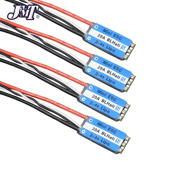 JMT Mini 20A ESC BLHeli_S OPTO 2-4S Lipo BLHeli-S 1.8g ESC For FPV RC Racing Drone For QAV-R QAV-X 210 220 250 Quadcopter
JMT Mini 20A ESC BLHeli_S OPTO 2-4S Lipo BLHeli-S 1.8g ESC For FPV RC Racing Drone For QAV-R QAV-X 210 220 250 Quadcopter