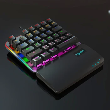 New RGB Lighting Mode One-Handed Mechanical Keyboard Backlit Game Keyboard a Variety of Lighting Factory Direct Spot
New RGB Lighting Mode One-Handed Mechanical Keyboard Backlit Game Keyboard a Variety of Lighting Factory Direct Spot