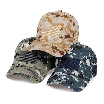2019 new camouflage series baseball cap United States flag patch combat hat outdoor sports leisure hats men's cotton caps
2019 new camouflage series baseball cap United States flag patch combat hat outdoor sports leisure hats men's cotton caps