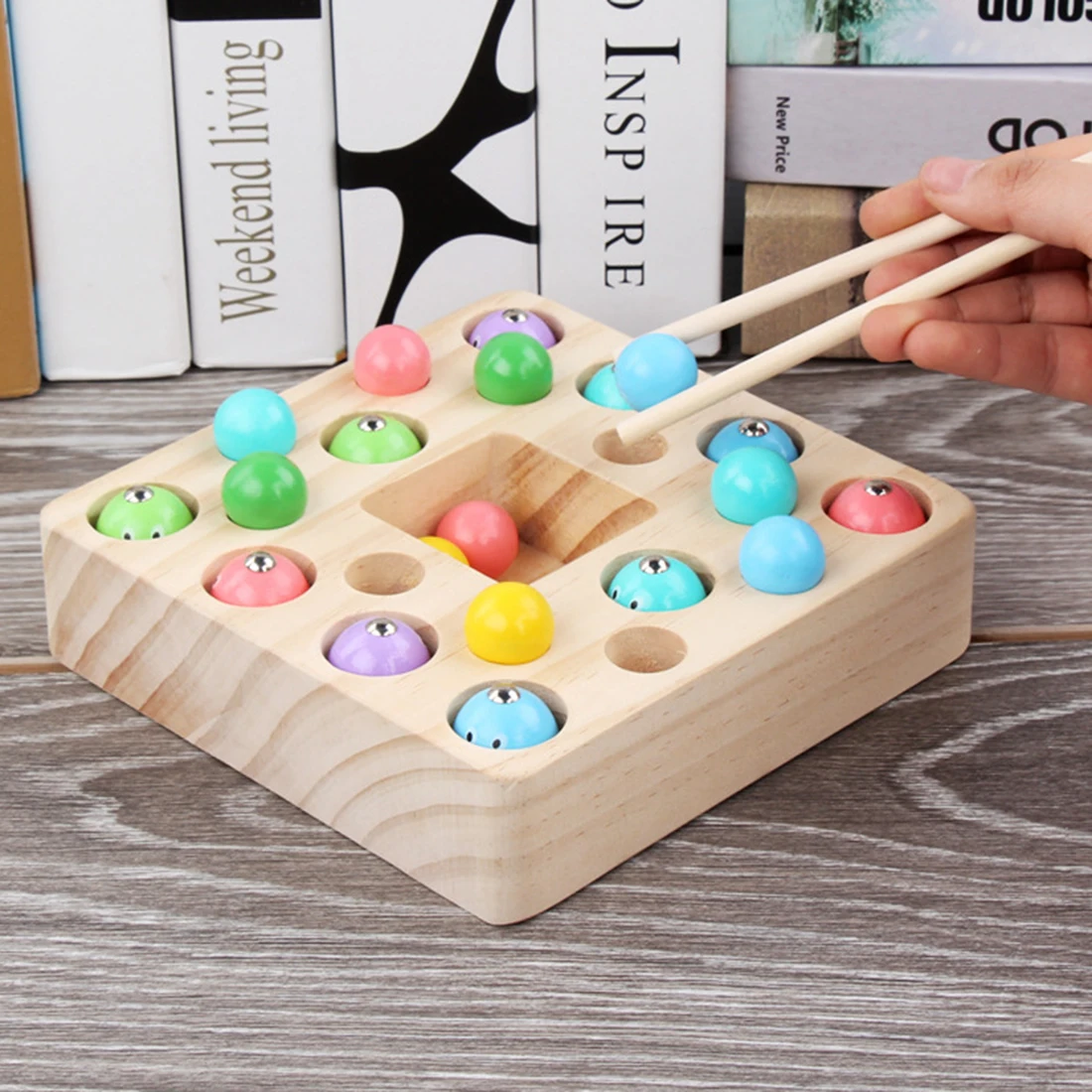 2-In-1 Children Fishing Bead Game Hand-Eye Balance Puzzle Early Education Toy Wooden Montessori Toys For Kids Boys Gift
2-In-1 Children Fishing Bead Game Hand-Eye Balance Puzzle Early Education Toy Wooden Montessori Toys For Kids Boys Gift
