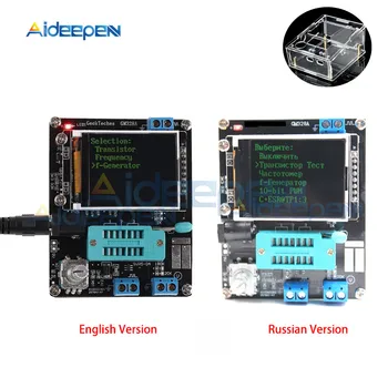 GM328A GM328B Transistor Tester LCR Diode Capacitance ESR Voltage Frequency Meter PWM DIY Kit with Case
GM328A GM328B Transistor Tester LCR Diode Capacitance ESR Voltage Frequency Meter PWM DIY Kit with Case