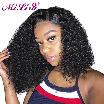 Bob Curly Human Hair Wigs Short Bob Lace Closure Wig For Black Women 10 inch Remy Mi Lisa Peruvian Hair Bob Afro Kinky Curly Wig
Bob Curly Human Hair Wigs Short Bob Lace Closure Wig For Black Women 10 inch Remy Mi Lisa Peruvian Hair Bob Afro Kinky Curly Wig
