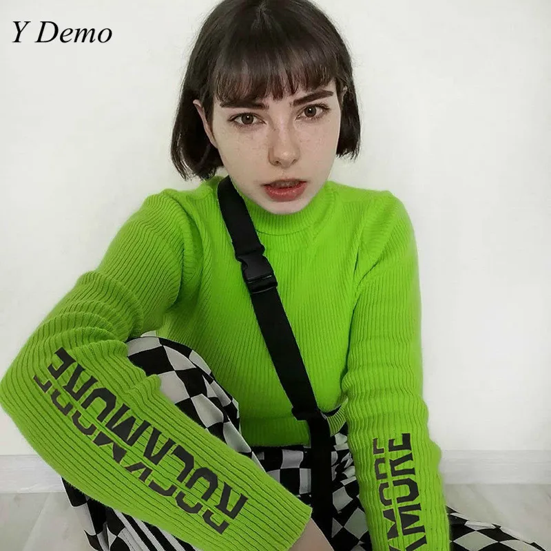 New Turtleneck Knitting Women Warm Sweatshirt Long Sleeve Letters Slim Sweater
New Turtleneck Knitting Women Warm Sweatshirt Long Sleeve Letters Slim Sweater