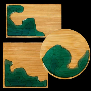 3 types of bamboo coasters with drip filler have clear texture, fall resistance and wear resistance
3 types of bamboo coasters with drip filler have clear texture, fall resistance and wear resistance