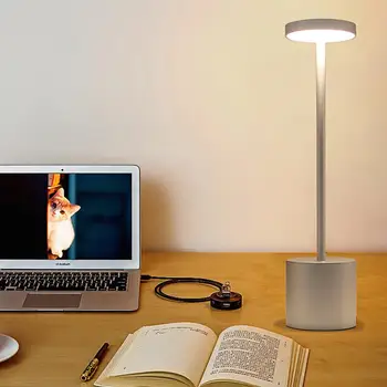 LED USB Rechargeable Table Light DC5V Touch Stylish Night Light with 2-mode Eye-Protect Desk Table Lamp
LED USB Rechargeable Table Light DC5V Touch Stylish Night Light with 2-mode Eye-Protect Desk Table Lamp
