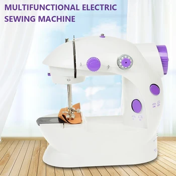 Mini Electric Sewing Machine Dual Speed Adjustment With Light Foot Double Threads Pendal Handheld Automatic Sewing Machine
Mini Electric Sewing Machine Dual Speed Adjustment With Light Foot Double Threads Pendal Handheld Automatic Sewing Machine