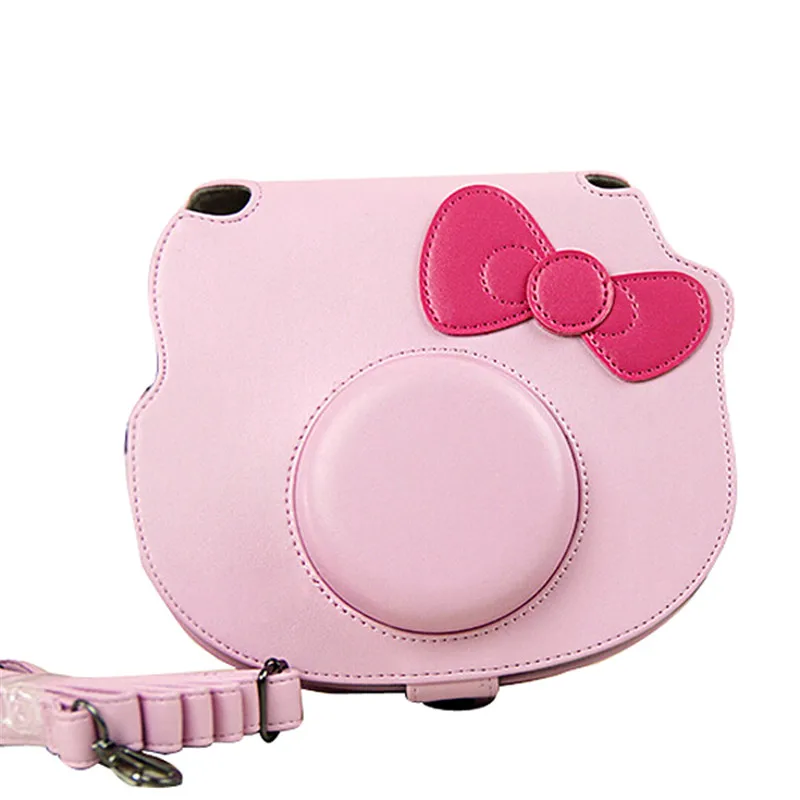 Cartoon-Camera-Bag-Leather-Case-For-Fujifilm-Fuji-Instax-Mini-Hello-Kitty-40-T0-16