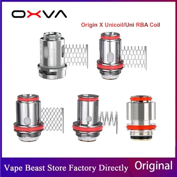New Original OXVA Origin X Unicoil/Uni RBA Coil Fit OXVA Origin X Kit & W/Dual-coil Building 0.2/0.3/0.5/0.6/1.0 Ohm E-cig Coils 
New Original OXVA Origin X Unicoil/Uni RBA Coil Fit OXVA Origin X Kit & W/Dual-coil Building 0.2/0.3/0.5/0.6/1.0 Ohm E-cig Coils