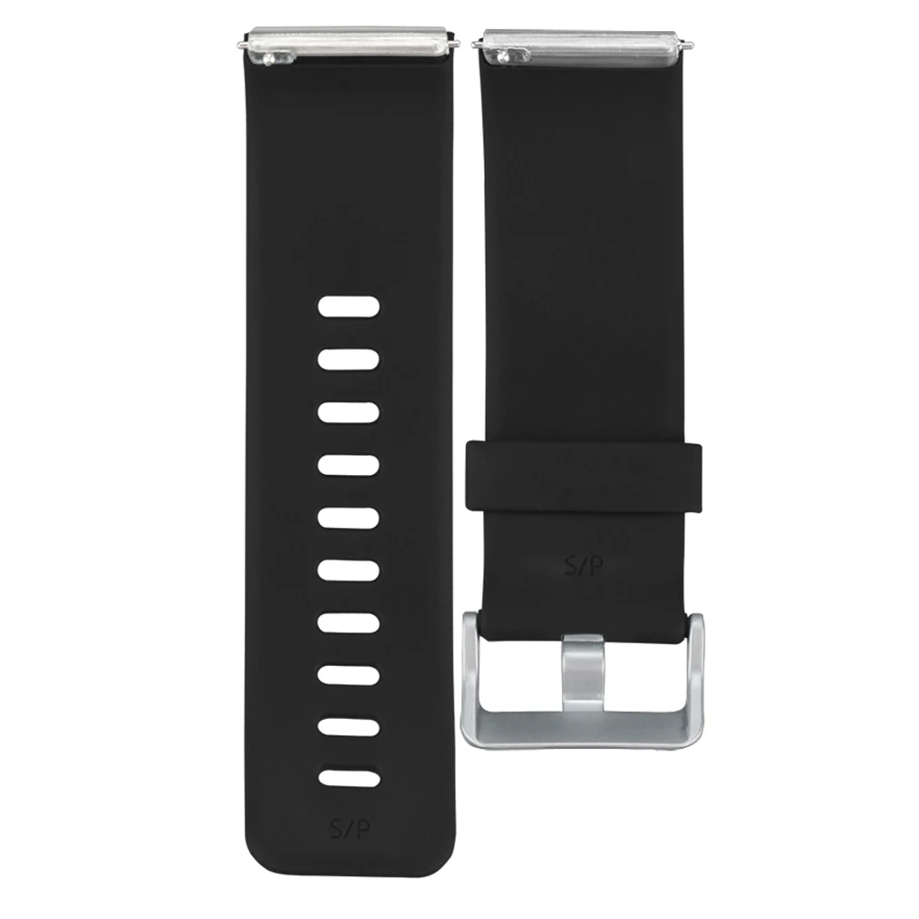 

Classic Soft Silicone Adjustable Replacement Sport Watch Band Strap with Quick Release Pins For Fitbit Blaze Watch 21.6cm 2020