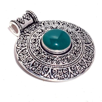 Genuine Green Onyx Pendant Silver Overlay over Copper , Hand made Women Jewelry Gift, P9153
Genuine Green Onyx Pendant Silver Overlay over Copper , Hand made Women Jewelry Gift, P9153