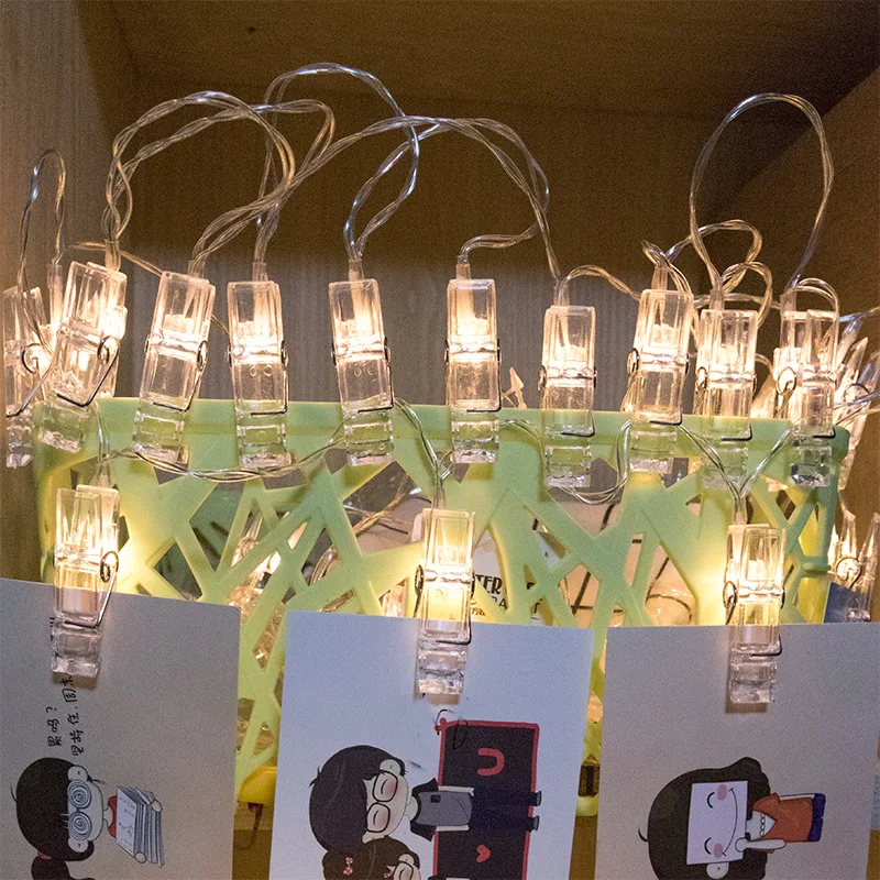 Clip Lighting Chain LED Battery Lighting Chain Picture Portfolio 10 Light Warm White Multi-color Lighting Transparent Plastic Cl
Clip Lighting Chain LED Battery Lighting Chain Picture Portfolio 10 Light Warm White Multi-color Lighting Transparent Plastic Cl