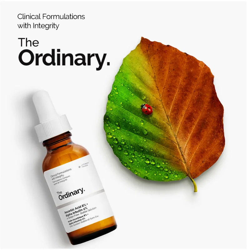 The Ordinary Ascorbic Acid8%+Alpha Arbutin2% Serum Vitamin C Anti-aging Reduce Fine Line Spot Brighten Whitening Face Skin Care
The Ordinary Ascorbic Acid8%+Alpha Arbutin2% Serum Vitamin C Anti-aging Reduce Fine Line Spot Brighten Whitening Face Skin Care