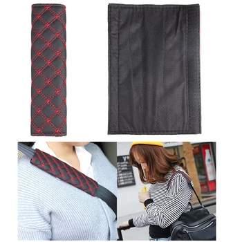 2020 New Car Seat Belt Shoulder Guard PU Leather Built-in Non-woven Fabric Relieve Pressure Strap Cover Auto Interior Padding
2020 New Car Seat Belt Shoulder Guard PU Leather Built-in Non-woven Fabric Relieve Pressure Strap Cover Auto Interior Padding