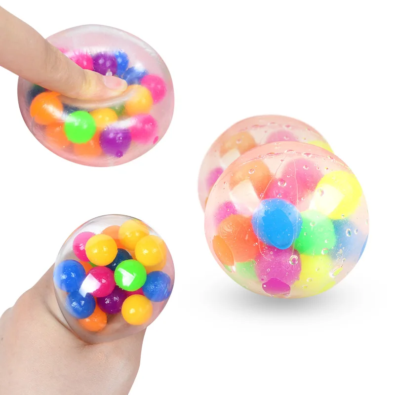 Fidget Toys Non-toxic Color Sensory Toy Office Stress Rainbow Ball Pressure Ball Stress Reliever Toy Decompression Stress Relief
Fidget Toys Non-toxic Color Sensory Toy Office Stress Rainbow Ball Pressure Ball Stress Reliever Toy Decompression Stress Relief